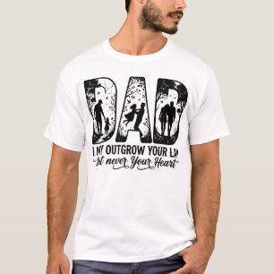 T-shirt Je peux dépasser tes genoux mais jamais ton cœur P