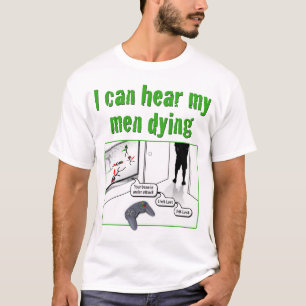 T-shirt Je peux entendre ma mort d'hommes