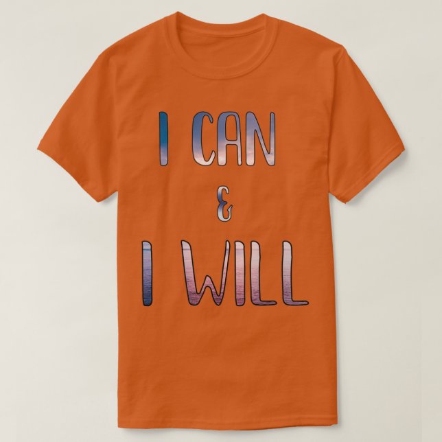 T-shirt Je Peux Et Je Veux (Design devant)