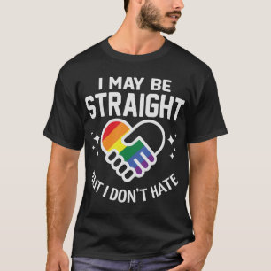 T-shirt Je Peux Être Droit Mais