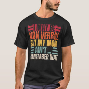 T-shirt Je Peux Être Une Sensibilisation sur l'autisme Non