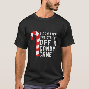 T-shirt Je Peux Lancer Les Rayures D'Un Sucre de canne Rud