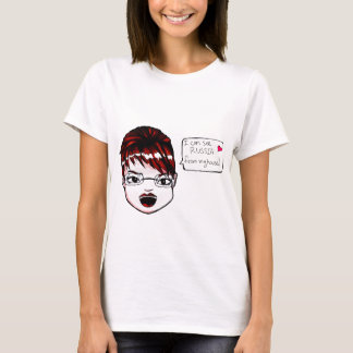 T-shirt Je peux voir la Russie…