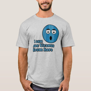 T-shirt Je peux voir Uranus d'ici