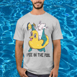 T-shirt Je Pisse Dans La Piscine