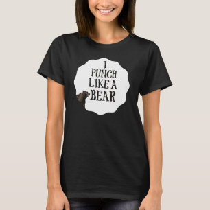 T-shirt Je poinçonne comme un ours