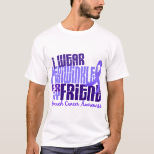 T-shirt Je porte cancer de l'estomac de l'ami 6,4 de