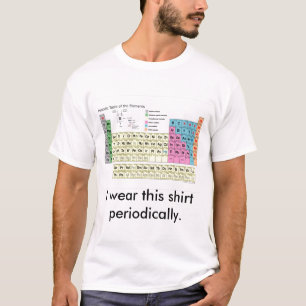 T-shirt Je porte cette chemise périodiquement.