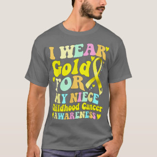 T-shirt Je Porte De L'Or Pour Ma Nièce Les Lauréats Du Can