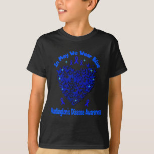 T-shirt Je porte du bleu pour la Journée de sensibilisatio
