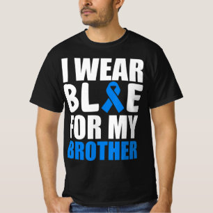 T-shirt Je Porte Du Bleu Pour Ma Sensibilisation sur l'aut