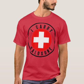 T-shirt Je porte du naloxone 29