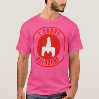 T-shirt Je porte du naloxone 34