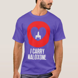 T-shirt Je porte du naloxone 4