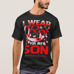 T-shirt Je Porte Du Rouge Pour Mon Fils Sensibilisation Au