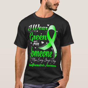 T-shirt Je Porte Du Vert Pour La Sensibilisation À La NEUR