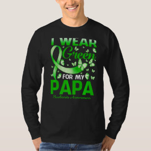 T-shirt Je Porte Du Vert Pour Mon Papa Beurre De Sensibili