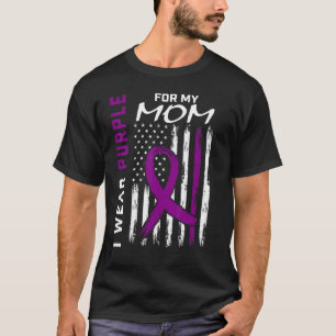 T-shirt Je porte du violet pour la sensibilisation à l'épi
