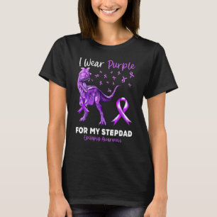 T-shirt Je porte du violet pour la sensibilisation à l'épi