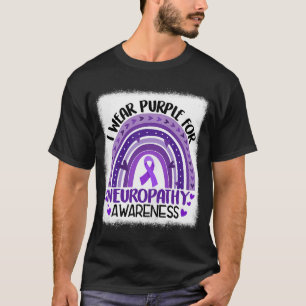T-shirt Je Porte Du Violet Pour Le Mois De Sensibilisation