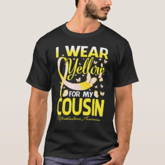 T-shirt Je Porte Jaune Pour La Sensibilisation Au Rétinobl