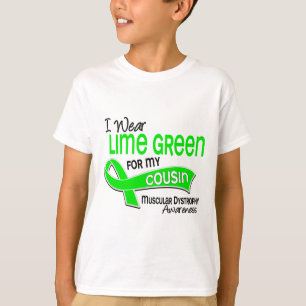T-shirt Je porte la dystrophie musculaire de cousin du
