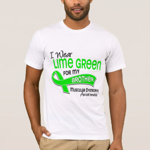 T-shirt Je porte la dystrophie musculaire de frère du ver