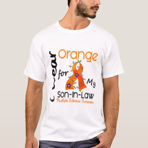 T-shirt Je porte la sclérose en plaques de milliseconde d