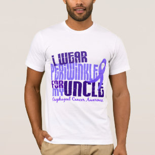 T-shirt Je porte le bigorneau pour l'oncle 6,4 Cancer