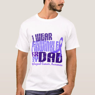 T-shirt Je porte le bigorneau pour mon Cancer oesophagien