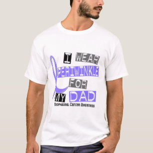 T-shirt Je porte le bigorneau pour mon Cancer oesophagien