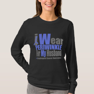 T-shirt Je porte le bigorneau pour mon Cancer oesophagien