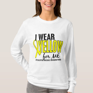 T-shirt Je porte le jaune pour moi l'endométriose 10