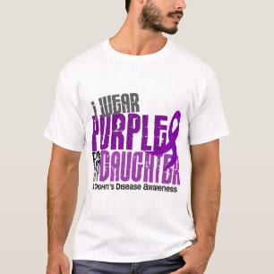 T-shirt Je porte le pourpre pour ma maladie de Crohn de la