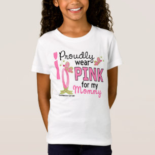 T-Shirt Je porte le rose pour mon cancer du sein de la