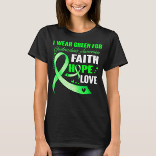 T-shirt Je Porte Le Vert Pour GASTROSCHISIS SENSIBILISATIO