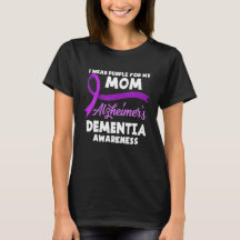Je porte le violet pour ma mère Alzheimer's Dement
