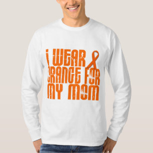 T-shirt Je porte l'orange pour ma maman 16