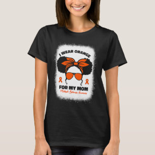 T-shirt Je Porte L'Orange Pour Ma Mère Ms Multiple Scleros
