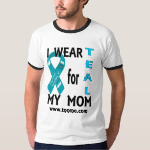 T-shirt Je porte TEAL pour la chemise de mes hommes de