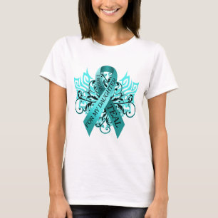 T-shirt Je porte Teal pour mon Daughter.png