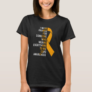 T-shirt Je porte un groupe de soutien à la sensibilisation