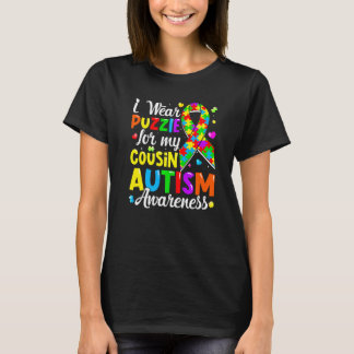 T-shirt Je Porte Un Puzzle Pour Mes Enfants De Sensibilisa