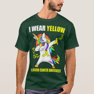 T-shirt Je Porte un ruban de sensibilisation au cancer che
