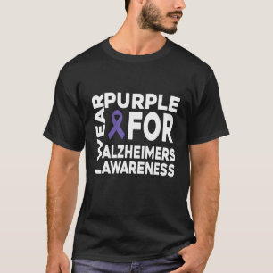 T-shirt Je porte un soutien guerrier de sensibilisation à