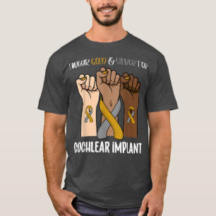 T-shirt Je Porte Une Sensibilisation À L'Implantation Coch