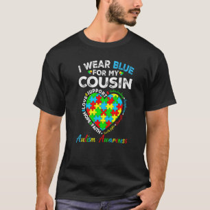 T-shirt Je porte une superbe sensibilisation à l'autisme e
