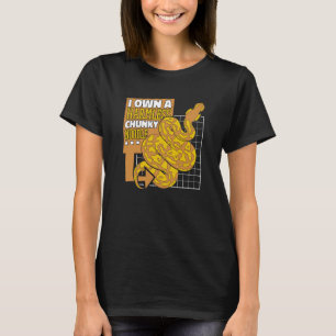 T-shirt Je Possède Une nouille Chunky Sans Faux Pythonidae