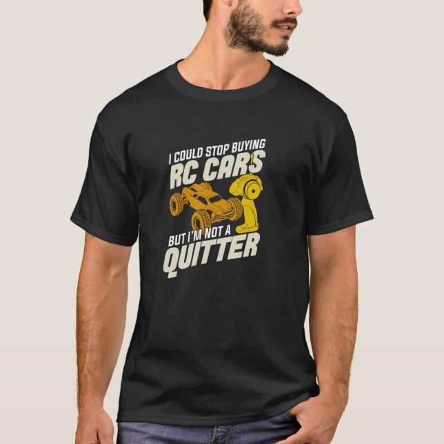 T-shirt Je pourrais arrêter d'acheter des voitures RC, mai (Devant)
