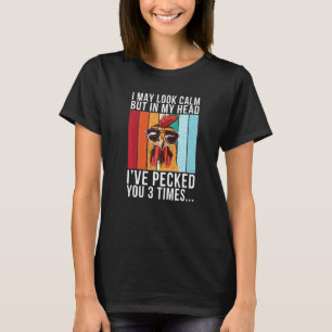 T-shirt Je Pourrais Avoir L'Air Calme Mais Dans Ma Tête Je